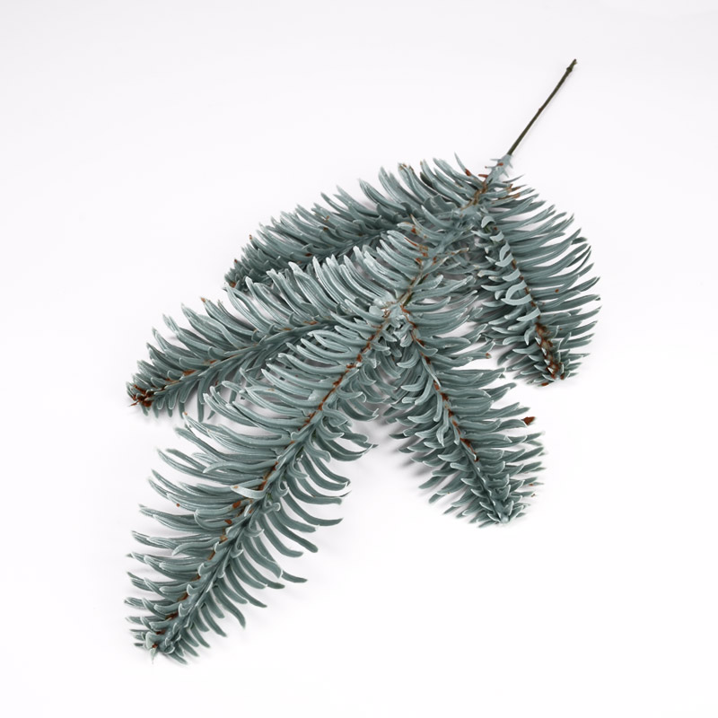 Гілка ялинки Нобіліс одностороння, 20 см, Блакитна (DEC-056236)