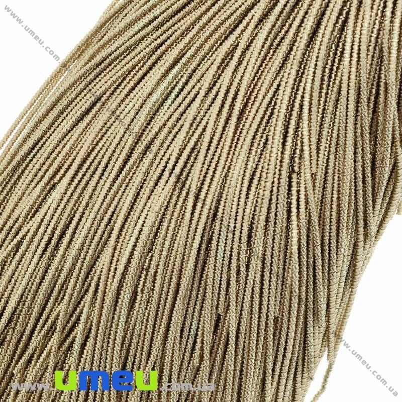 Канітель фігурна 1,5 мм, Золотиста світла (KNT-028058)