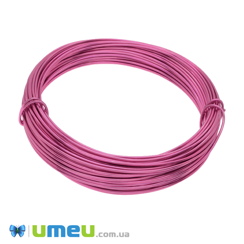 Дріт алюмінієвий, 1,0 мм, Малинова (LES-046861)