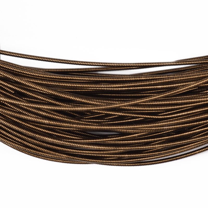 Канітель жорстка 1 мм, Бронзова (KNT-028034)