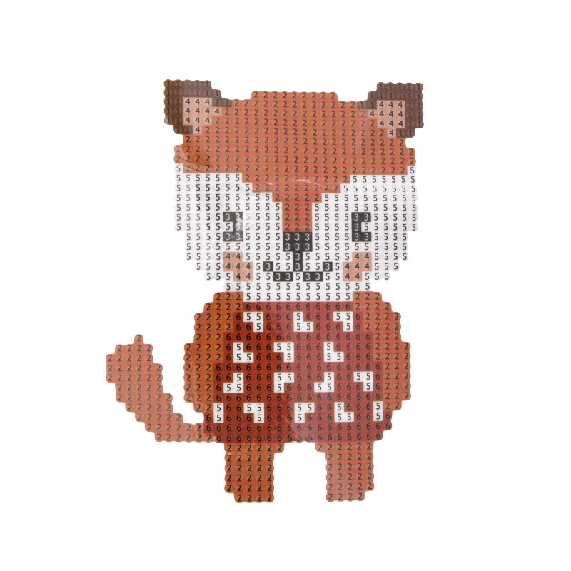 Набор алмазной живописи (наклейка) 13х9 см, Лисичка (SXM-052518)