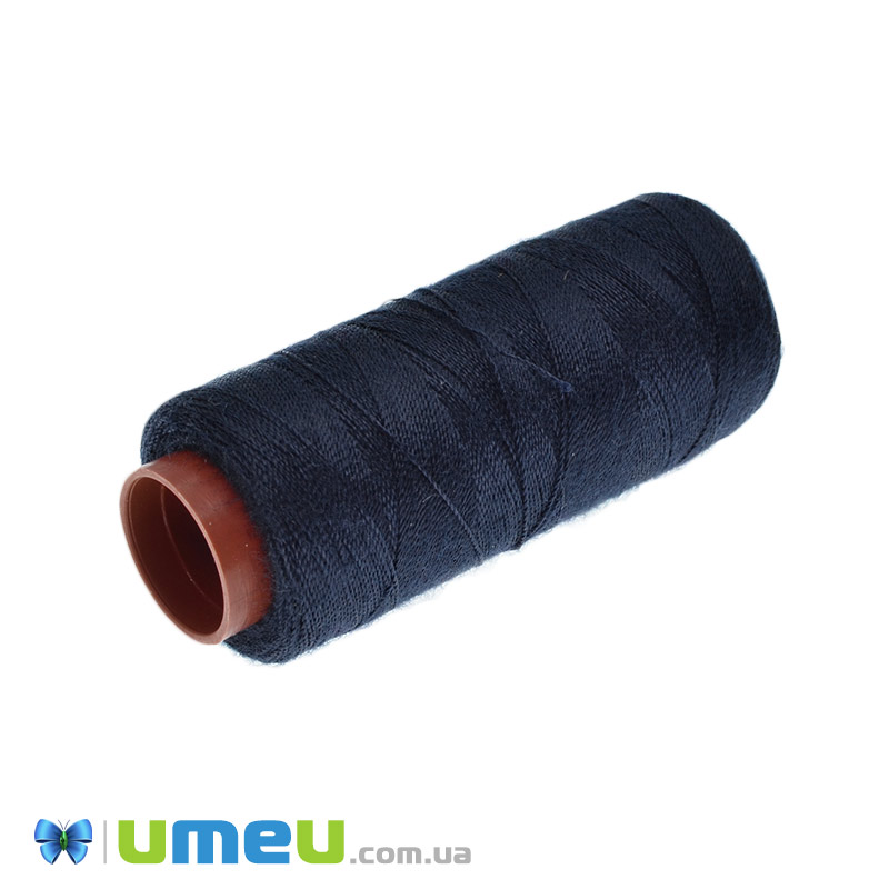 Нить армированная Барва, 28/2, №2004 Синяя темная, 200 м (MUL-043652)