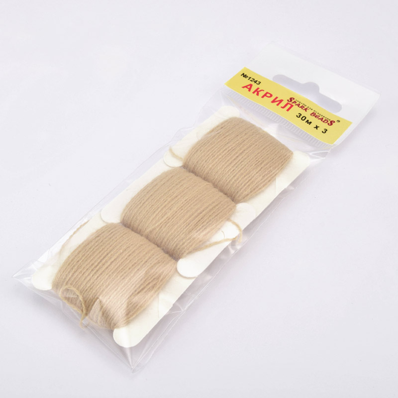Акрилові нитки, №1243, Бежеві (MUL-058790)