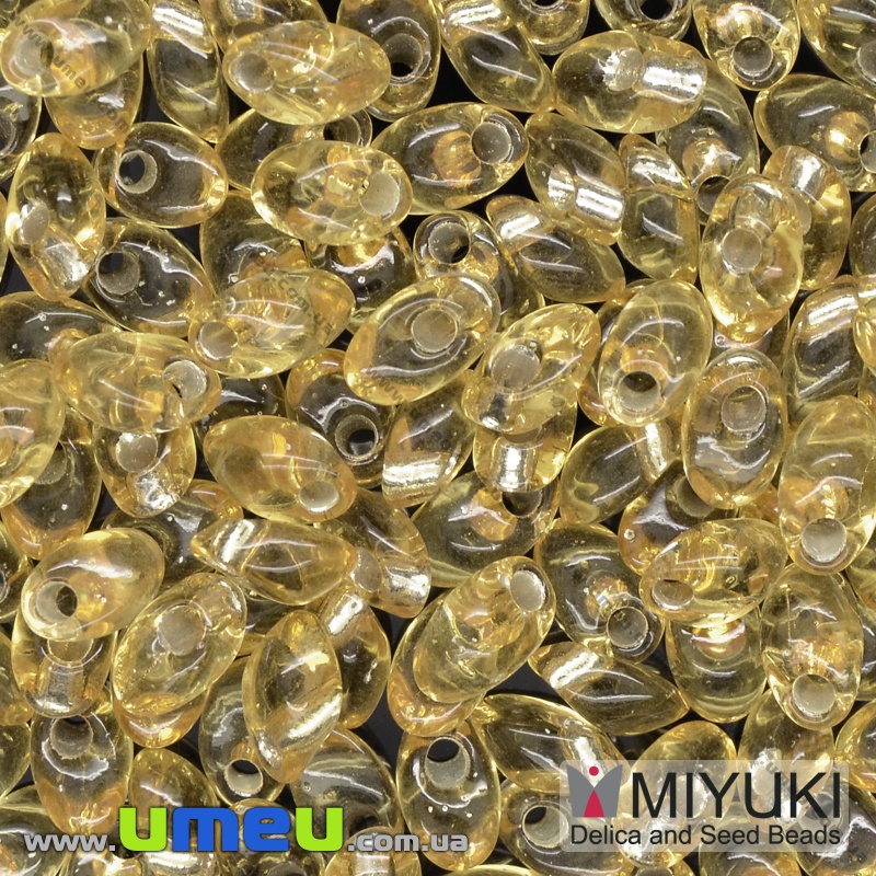 Бисер японский Miyuki LMA №3, 4х7 мм, Золотистый (BIS-036725)