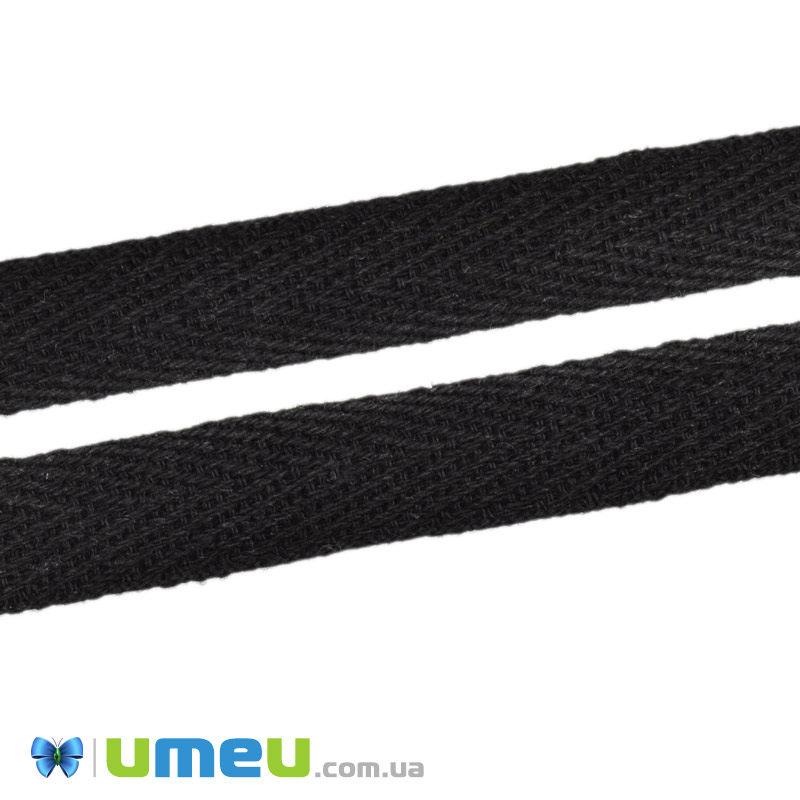 Лента киперная, 10 мм, Черная (LEN-044783)