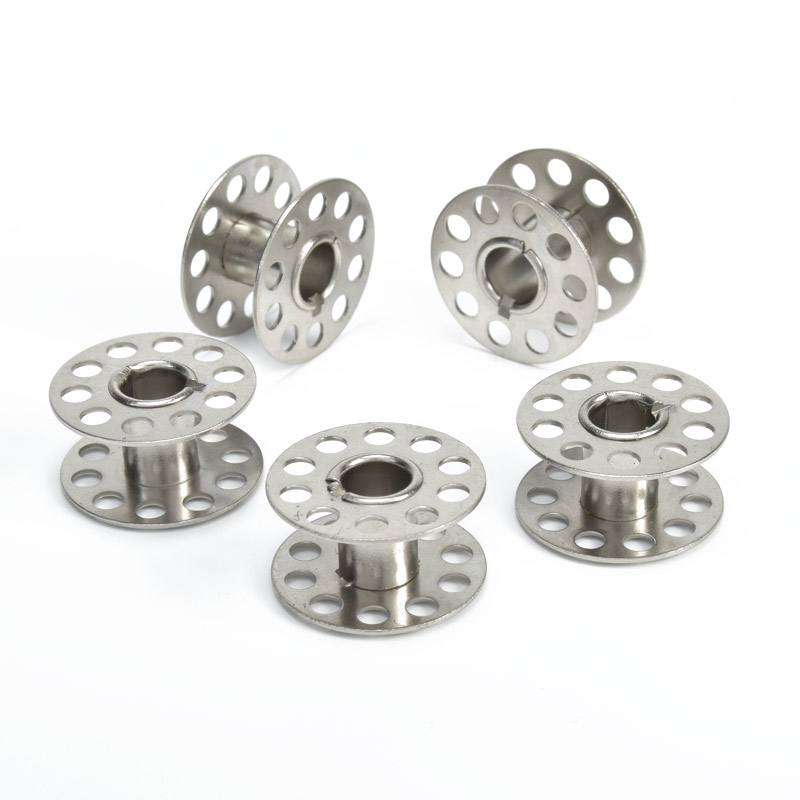 Шпули металлические для швейных машин, Серебро (SEW-057843)