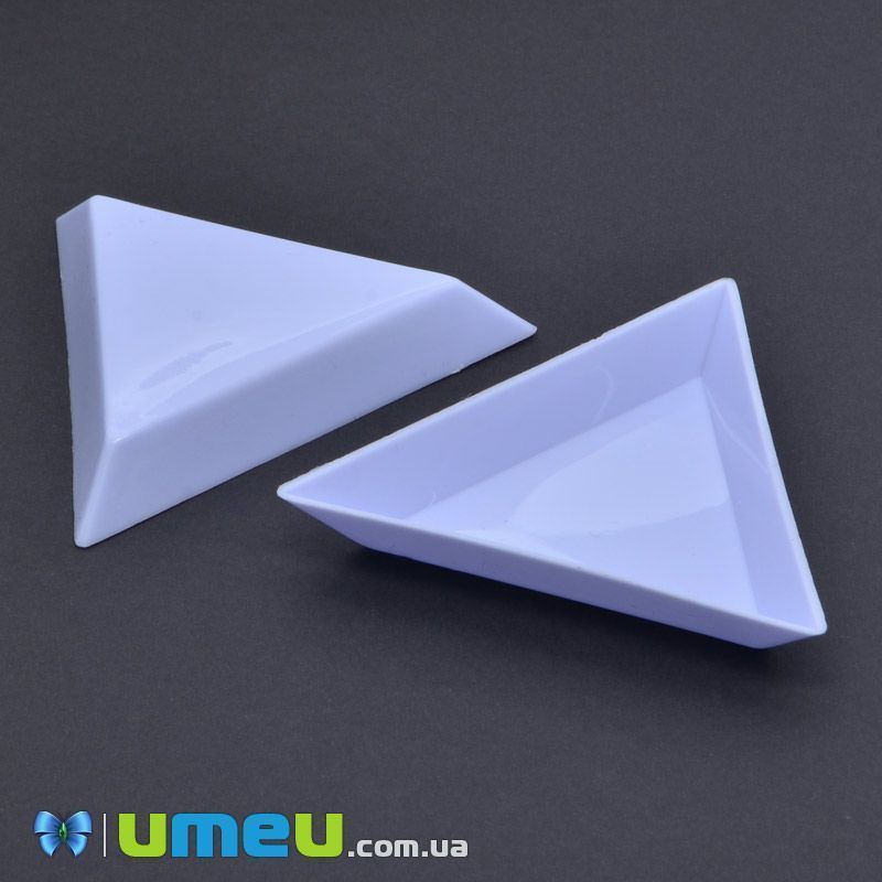 Лоточек треугольный, Голубой, 7,2х7,2х7,2 cм (INS-039750)