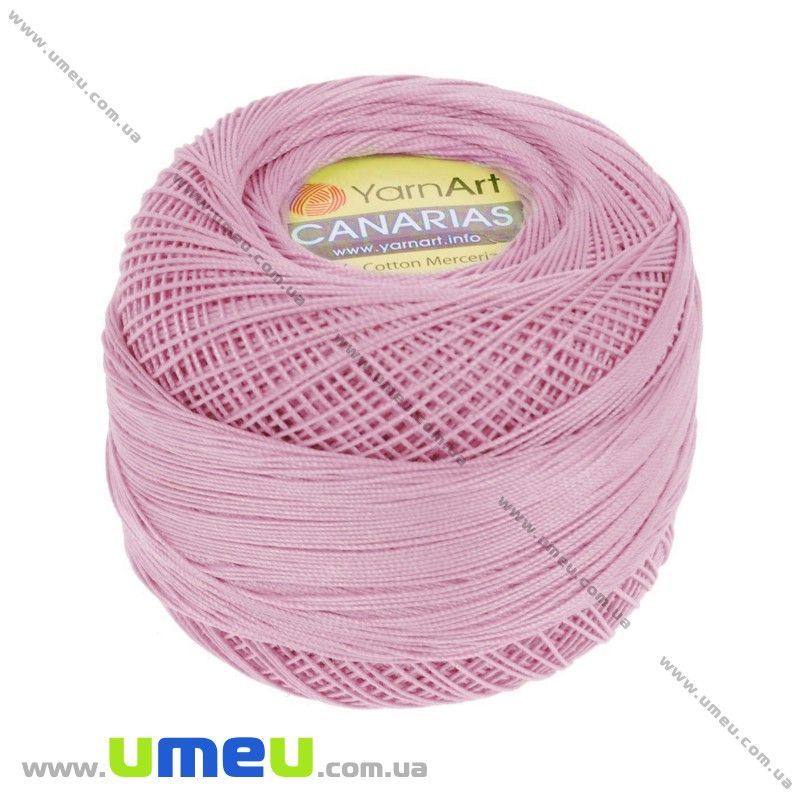 Пряжа YarnArt Canarias 20 г, 203 м, Рожева світла 6319 (YAR-022936)