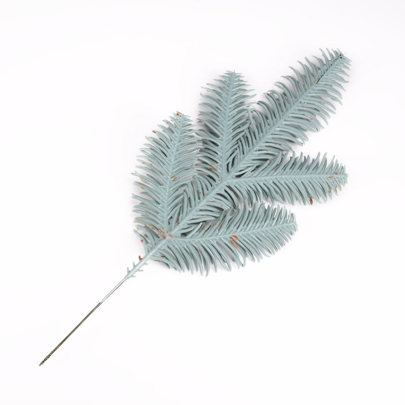 Гілка ялинки Нобіліс одностороння, 20 см, Блакитна (DEC-056236)