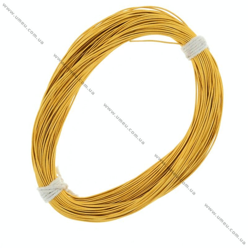 Канітель жорстка 1 мм, Золотиста (KNT-048576)