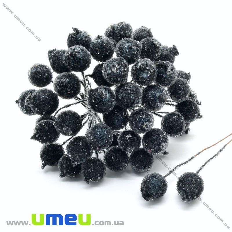 Калина в сахаре, 12 мм, Черная (DIF-015504)