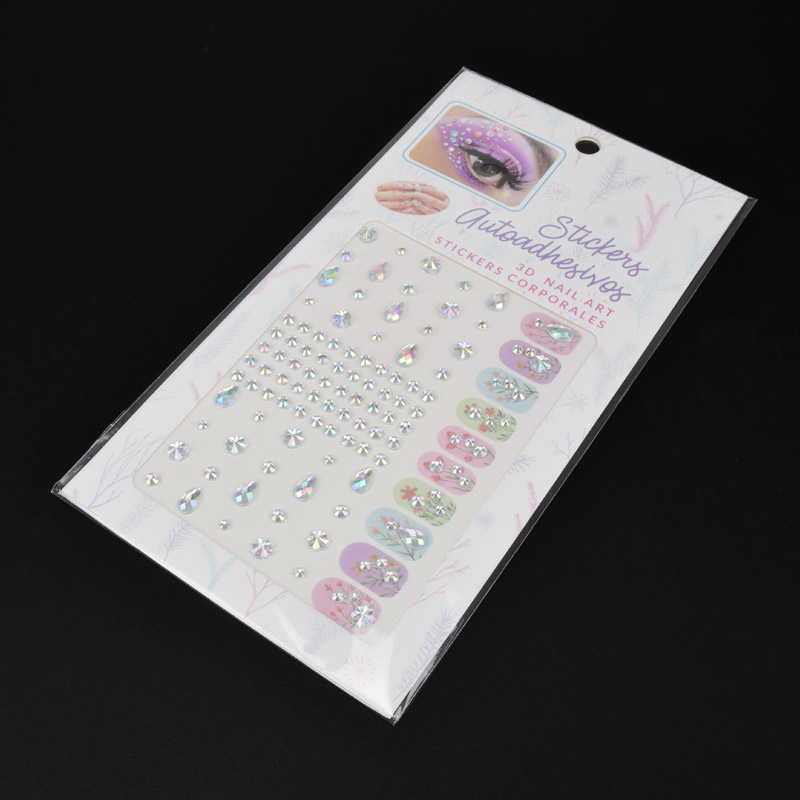 Декоративные элементы на клеевой основе, Белые (DIF-060909)