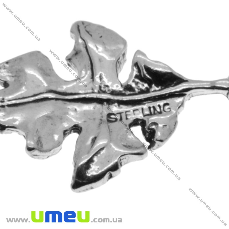 Подвеска из Серебра 925, Лист, 20,5х13 мм (POD-000586)