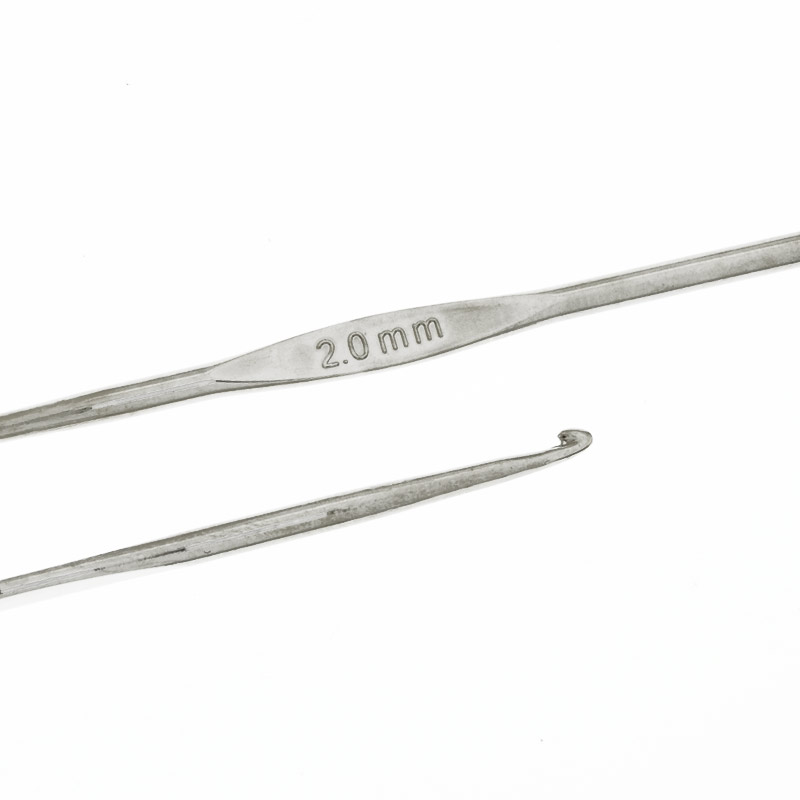 Крючок для вязания стальной ROSE, 2,0 мм (YAR-024551)
