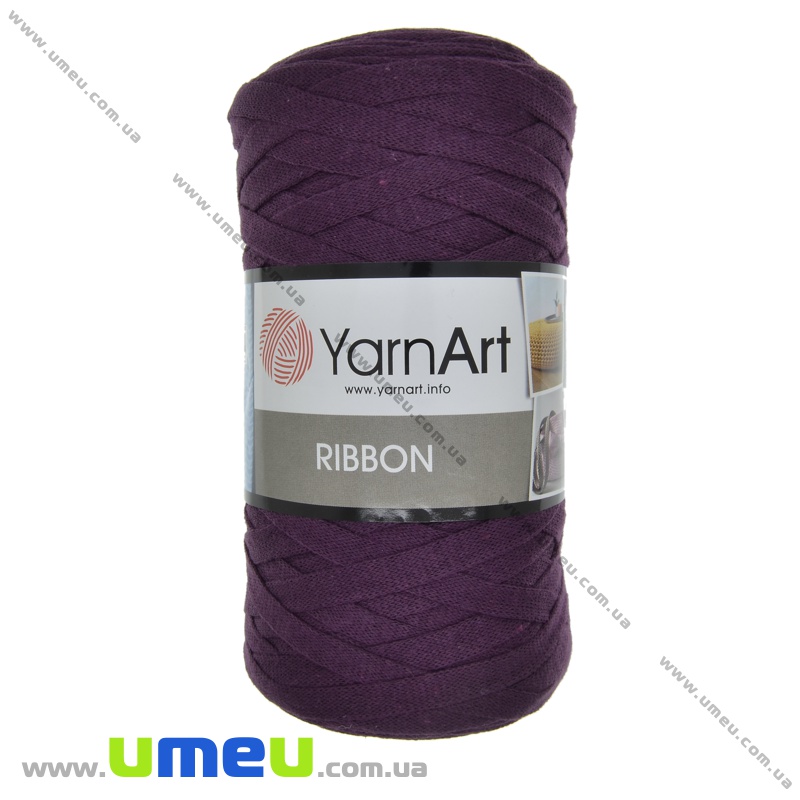 Пряжа YarnArt Ribbon 250 г, 125 м, Баклажановая 778 (YAR-034932)