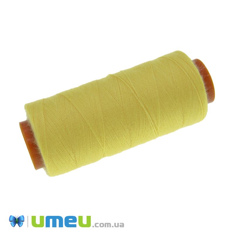 Нитка армована Барва, 28/2, №3001 Жовта, 200 м (MUL-039510)