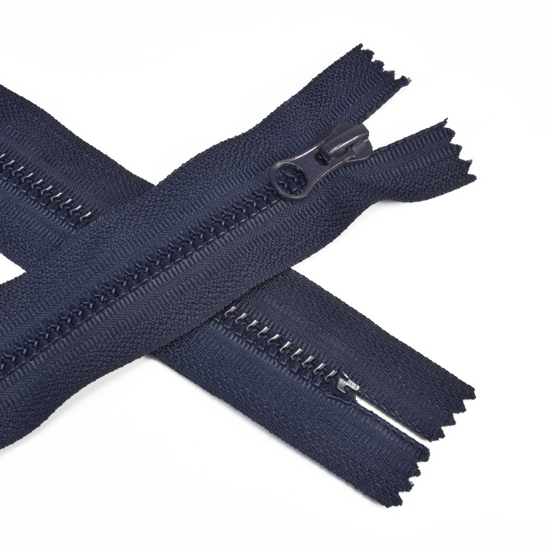 Молния тракторная неразъемная 18 см, Тип 5, Синяя темная (ZIP-060440)