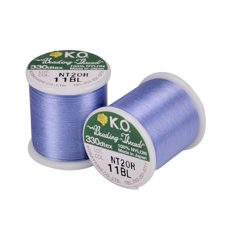 Нитка для бісеру KO 11, Блакитна, 50 м (MUL-053171)