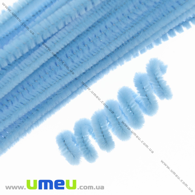 Синельний дріт, Блакитний, 30 см (DIF-035772)