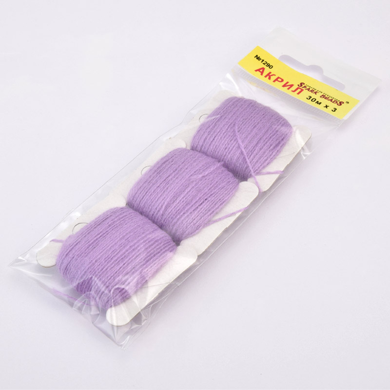 Акрилові нитки, №1290, Бузкові (MUL-058826)