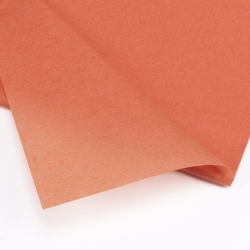 Бумага тишью, 65х50 см, Оранжевая (UPK-051313)