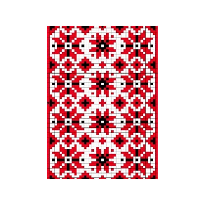 Набор алмазной живописи (наклейка) 18,5х13 см, Орнамент (SXM-051561)