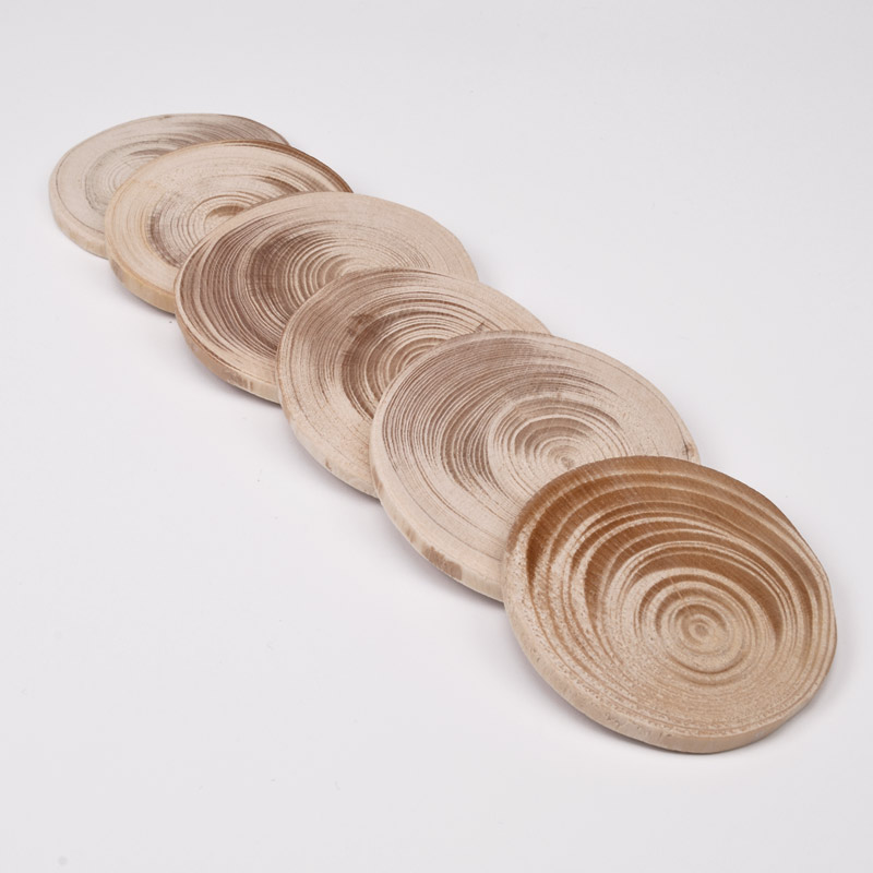 Зріз дерев'яний 55-60 мм, Круглий, Ялинка (BUS-054812)