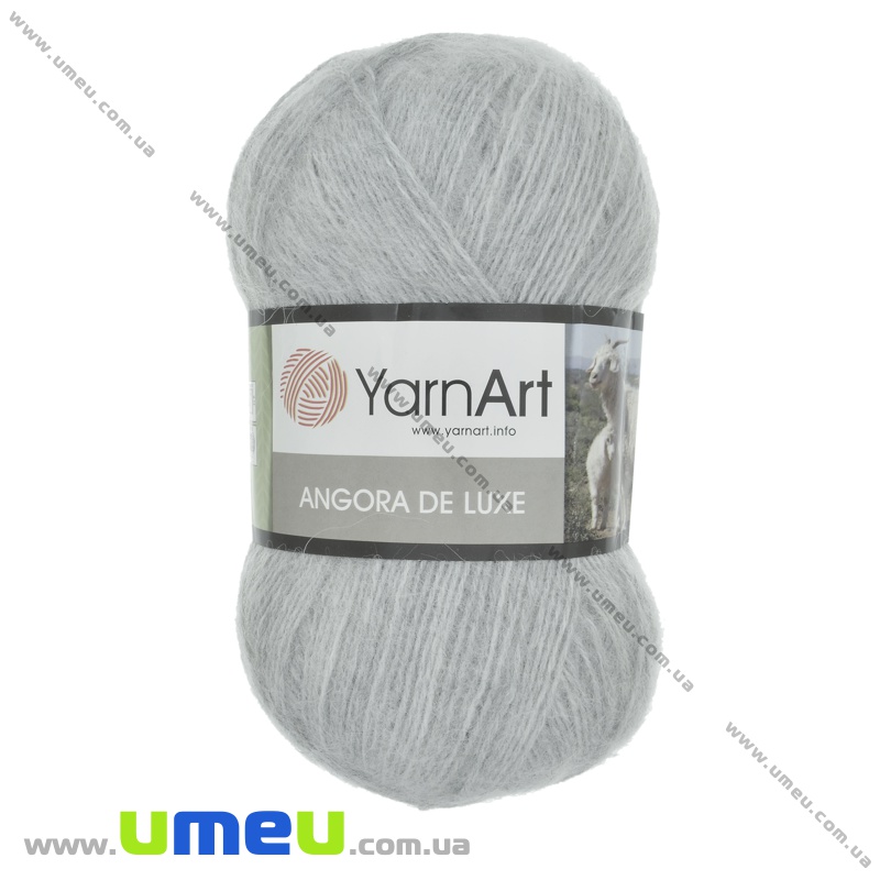 Пряжа YarnArt Angora De Luxe 100 г, 520 м, Сіра 282 (YAR-035001)