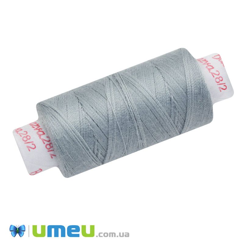Нить армированная Барва, 28/2, №5002 Серая, 200 м (MUL-048717)