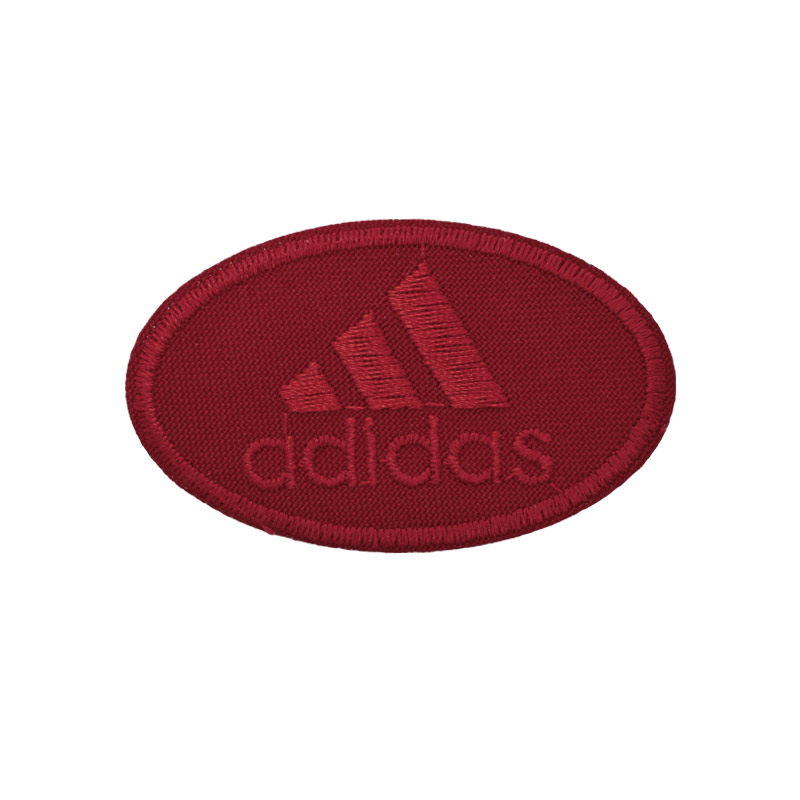 Термоаппликация Adidas, 6,5х4 см, Красная (APL-053329)
