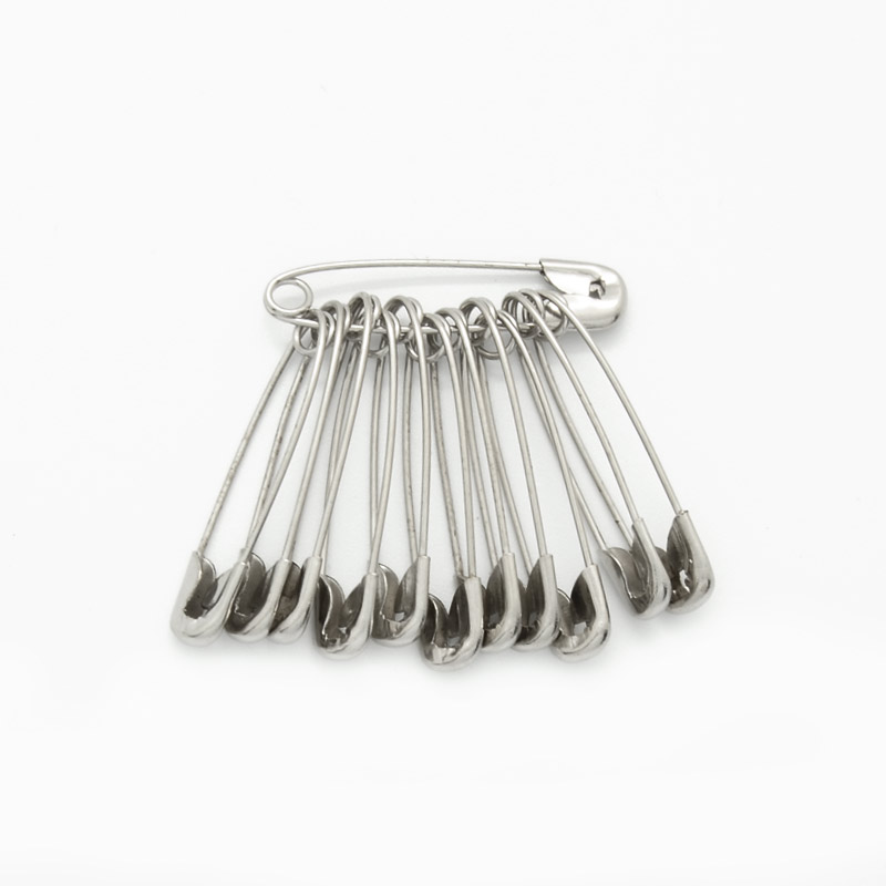 Булавки английские №0, Серебро, 25 мм (SEW-054990)