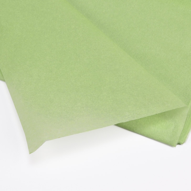 Бумага тишью, 65х50 см, Салатовая (UPK-051317)