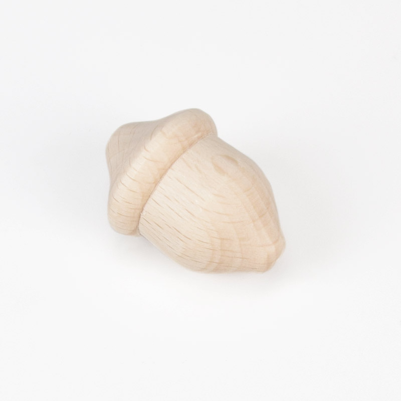 Желудь деревянный, 35х25 мм, Бук (DEC-058375)