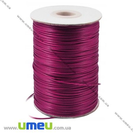 Полиэстеровый шнур, 1,5 мм, Малиновый темный (LEN-007827)