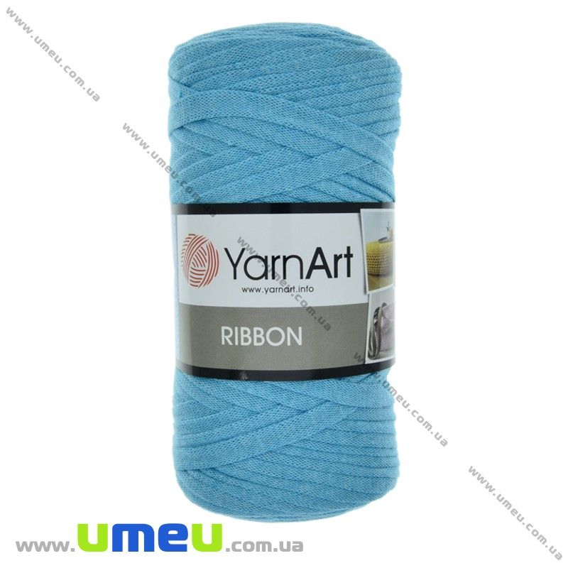 Пряжа YarnArt Ribbon 250 г, 125 м, Голубая 763 (YAR-029668)