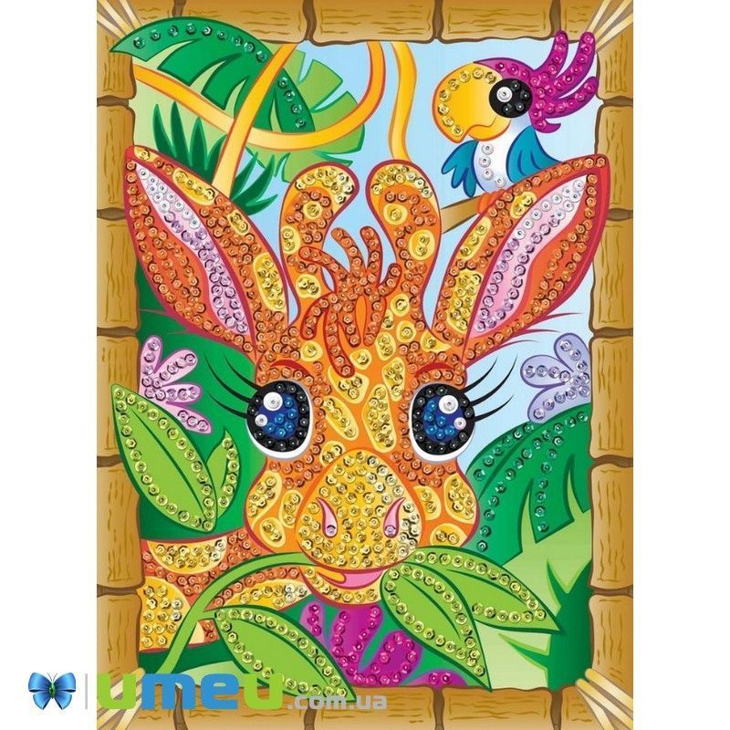 Набір для творчості Sequin Art SMOOGLES Жираф (DIF-043430)