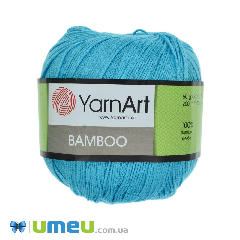 Пряжа YarnArt Bamboo 50 г, 200 м, Голубая 557 (YAR-038443)