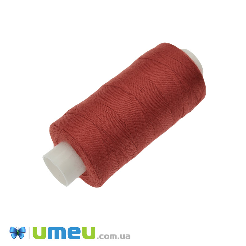 Нить полиэстеровая KIWI №40/2, col.111, Красная, 366 м (MUL-046687)