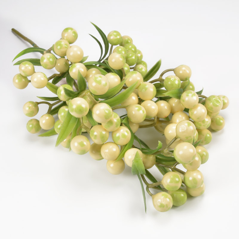 Ветка с ягодками, 35 см, Кремовая (DIF-056924)
