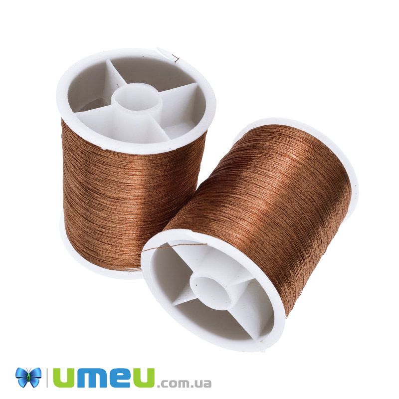 Нитка металізована Люрекс 0,1 мм, Теракотова (MUL-048161)