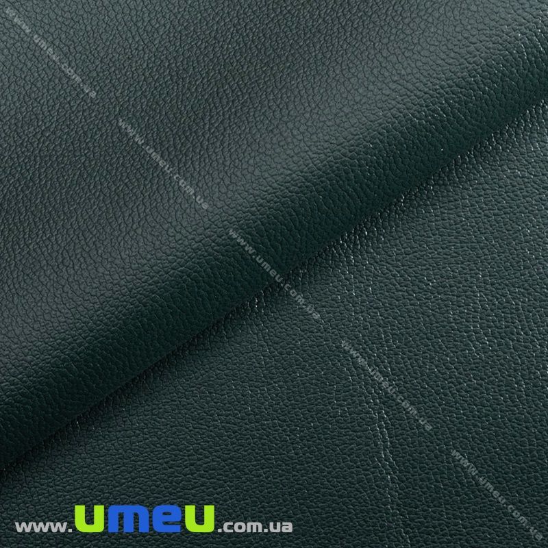 Штучна шкіра на замші 0,65 мм, Зелена темна, 20х27 см (LTH-036881)