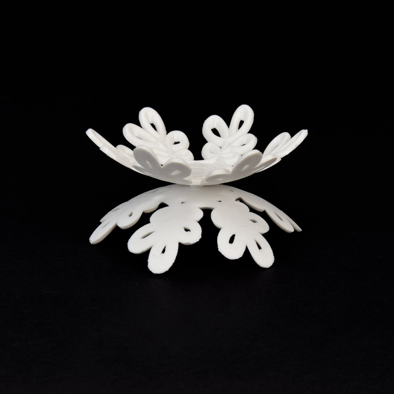 Підставка під яйце пластмасова ажурна, 55х35 мм (DEC-057733)