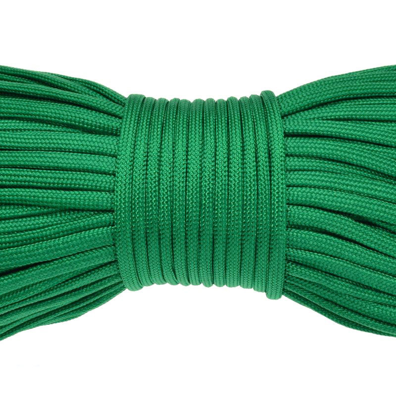 Шнур паракорд семижильний 4 мм, Зелений (LEN-060306)