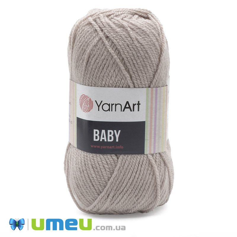 Пряжа YarnArt Baby 50 г, 150 м, Бежевая 857 (YAR-043289)