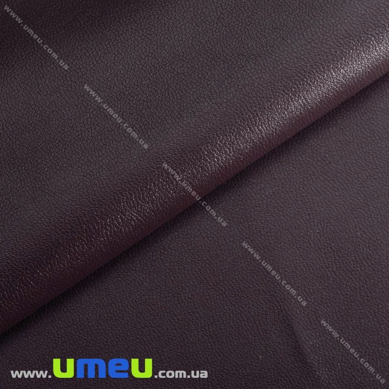 Штучна шкіра на замші 0,65 мм, Бордова темна, 20х27 см (LTH-036884)