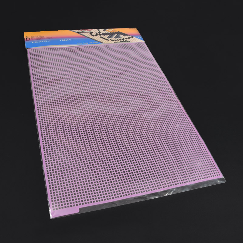 Канва пластикова Pony, 25х32,5 см, Рожева (TKN-056610)