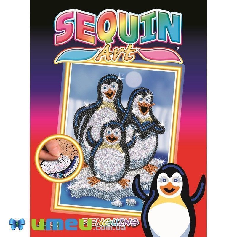 Набір для творчості Sequin Art RED Pepino Penguins (DIF-043396)