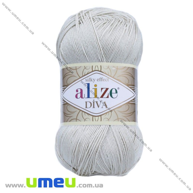 Пряжа Alize Diva 100 г, 350 м, Бежева 383 (YAR-025137)