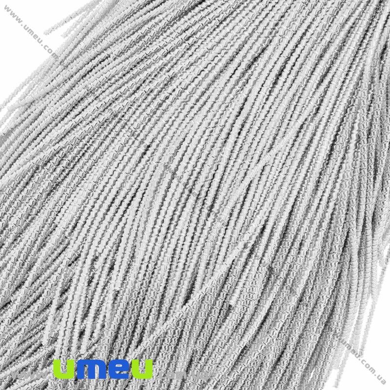 Канитель фигурная 1,5 мм, Серебристая (KNT-028055)