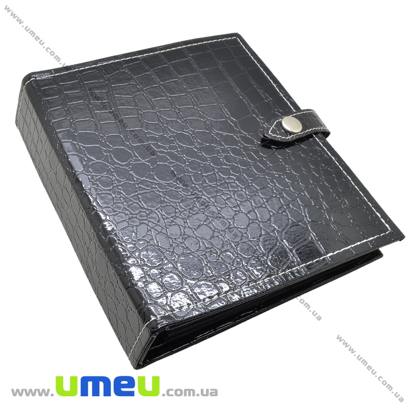 Органайзер-блокнот для готових прикрас, 21х18х5 см, Чорний (INS-035045)